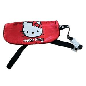 Hello Kitty Red & Black Kids Fanny Pack  Belt Bag Adjustable Strap